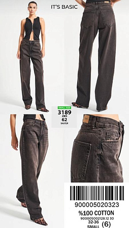 Джинсы Jeans Style 3189-62 grey - делук