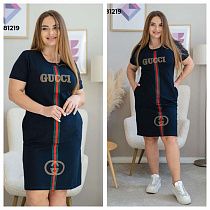 Платье Dra Gon 81219 navy Платье Dra Gon 81219 navy - делук