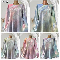 Свитер Elena&Vika 25209 lilac-pink - делук