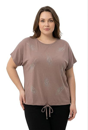 Футболка Fsn F2830 brown - делук