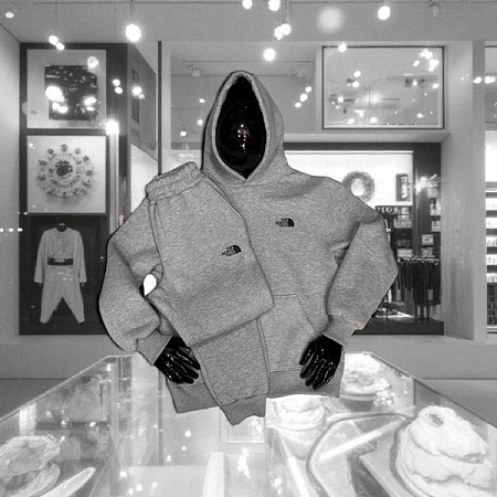 Костюм Спорт Newe Esto NE126 grey - делук