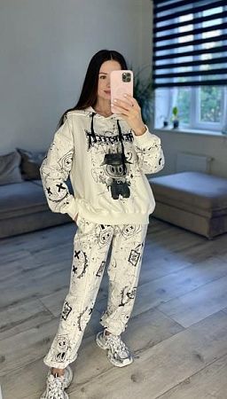 Костюм Спорт S.Style 612 white - делук