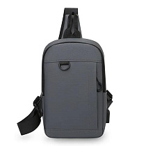 Бананка Fashion Bag 8609-1 grey - делук