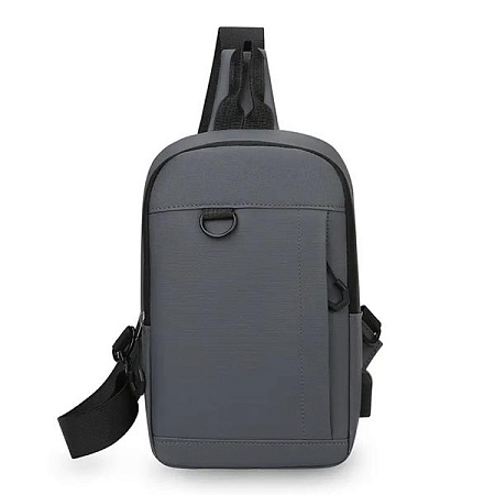 Бананка Fashion Bag 8609-1 grey - делук