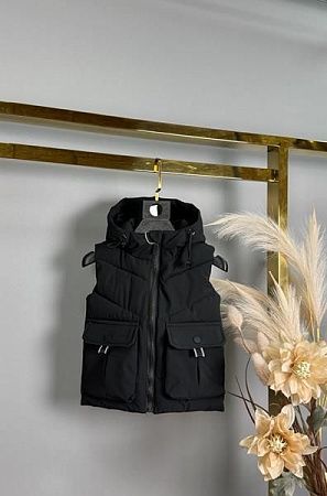 Жилетка Delfinka 5031 black - делук