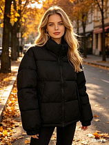 Куртка Jacket B816 black - делук