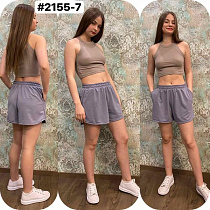 Шорты Bat 2122-7 grey - делук