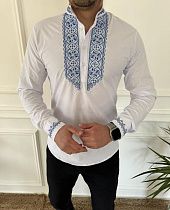 Вышиванка Nik 55954 white - делук