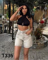 Шорты Jeans Style 1336 l.grey - делук