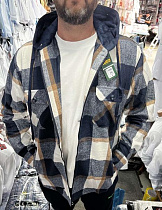 Рубашка Nik A691 navy - делук