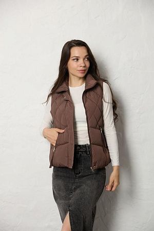 Жилетка Dgmd B482 brown - делук