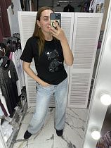 Футболка Karon 8216 black - делук