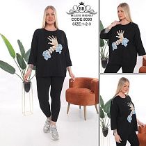 Костюм Julia 8090 black - делук