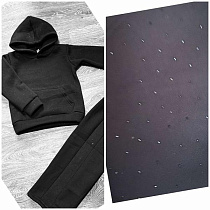 Костюм Спорт Proschenko PR644 black - делук