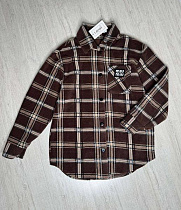 Рубашка Modnulya 2494 brown - делук