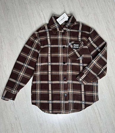 Рубашка Modnulya 2494 brown - делук