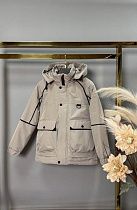 Куртка Delfinka 6011 beige - делук