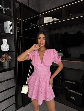 Платье Akulova 5664 pink - делук