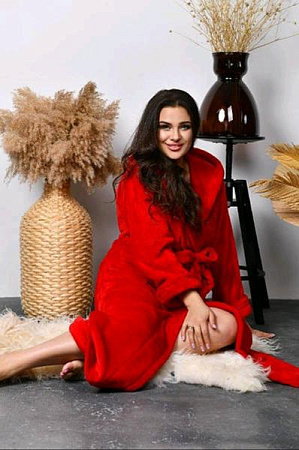 Халат Romeo Life RL873 red - делук