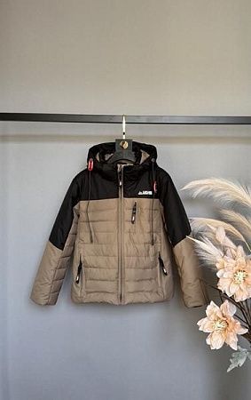 Куртка Delfinka A17 beige - делук