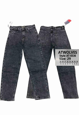 Джинсы Resalsa AT6536 d.grey - делук