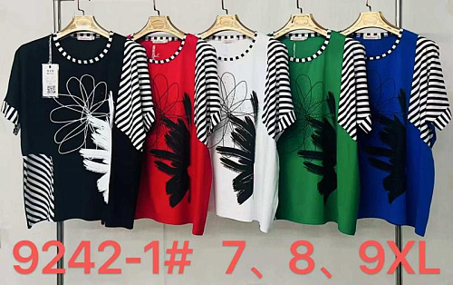 Футболка Immei 9242-1 red - делук