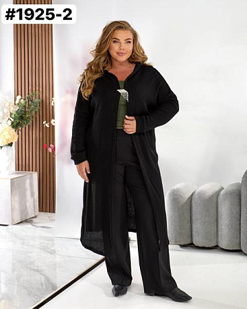 Кардиган Bat 1925-2 black - делук