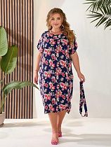 Платье Romeo Life 851 navy - делук