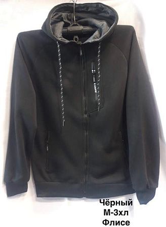 Кофта Спорт Minh 2331 black - делук