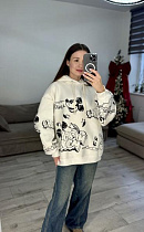 Худи S.Style 646 milk - делук