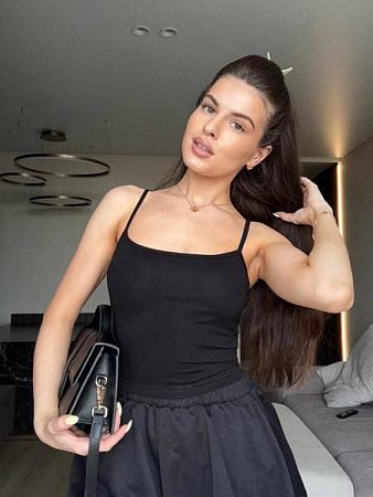 Топ Arina 4143 black - делук