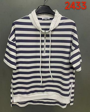 Футболка Lida 2433 white - делук