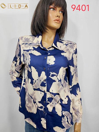 Рубашка Lida 9408 blue - делук