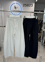 Штаны Saint Wish 25823 white - делук