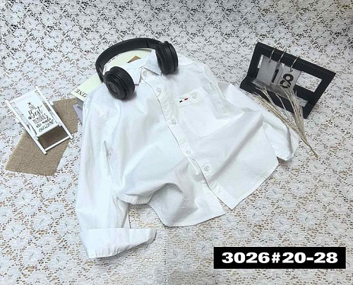 Рубашка Meloria 3026 white - делук