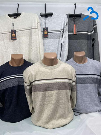 Свитер Sabihina SB1497-3 d.grey - делук