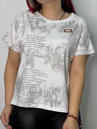 Футболка Kosta KS553 white - делук