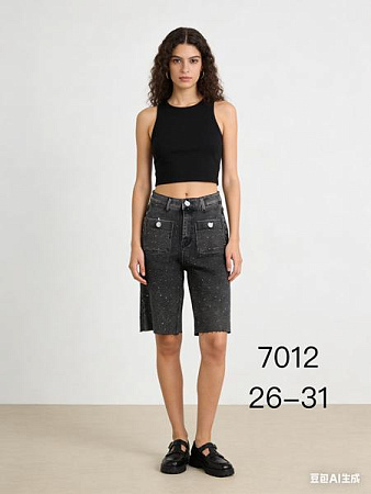 Шорты Newjeans 7012 black - делук