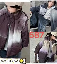 Куртка Farbique 587 grey - делук