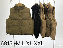 Жилетка Oukali 6815 black - делук