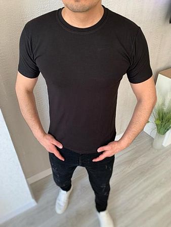 Футболка Nik 55947 black - делук