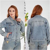 Куртка Liana Denim 414 l.blue - делук