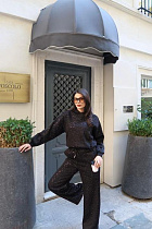 Костюм Спорт Karon 5845 black - делук