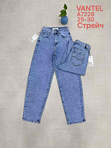 Джинсы Vanver A7228 l.blue - делук