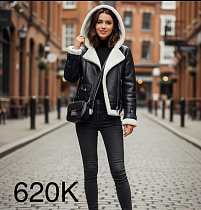 Куртка Met&March 620K black-white - делук