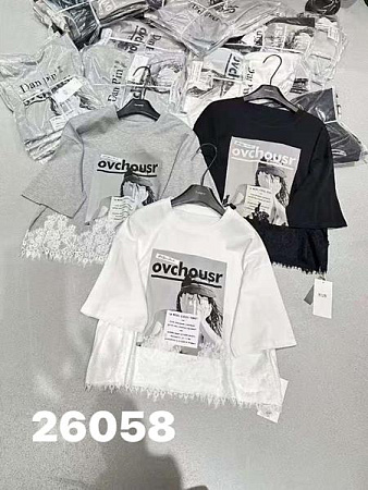 Футболка Divo 26058 grey - делук