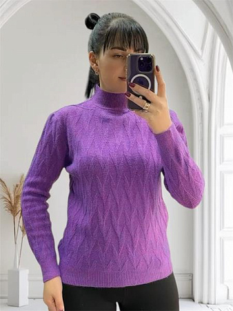 Свитер Levisha 26370 lilac - делук