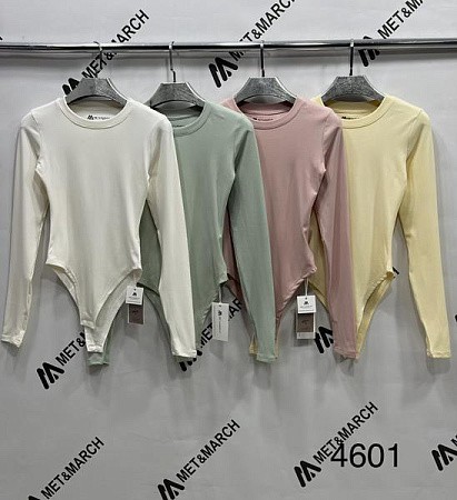 Боди Met&March 4601 milk - делук