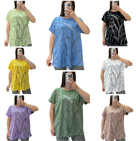 Футболка Elena&Vika 25315 yellow - делук