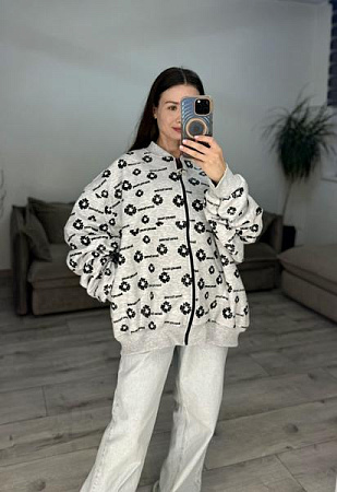 Кофта Спорт S.Style 634 l.grey - делук